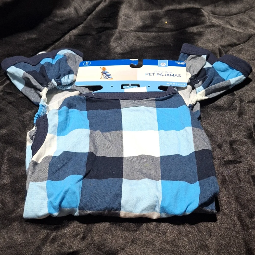 New Holiday Pet Pajamas~Hanukkah~Christmas~Medium~Winter Dog Clothes